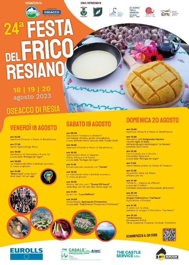 24^ Festa del Frico Resiano | 18-20 agosto 2023_1